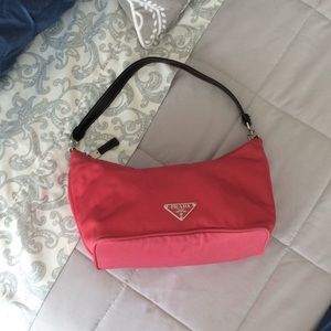 Prada small pink bag